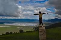 Ezron Shimba - am Ngorongoro Krater